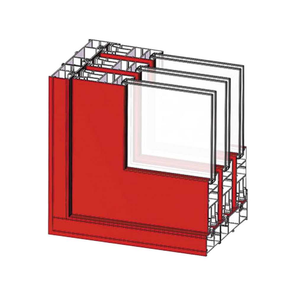 Aluminiumprofile für Türen und Fenster