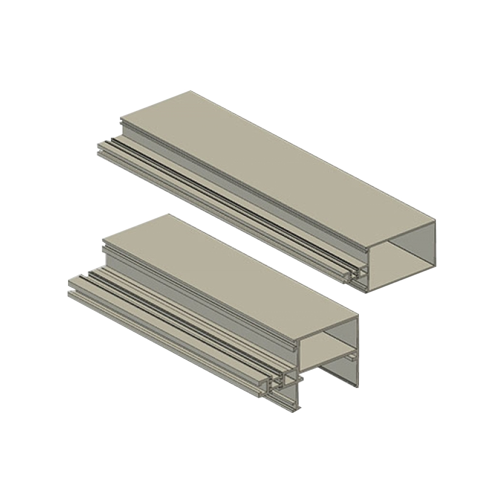 Vorhangfassaden-Aluminiumprofile