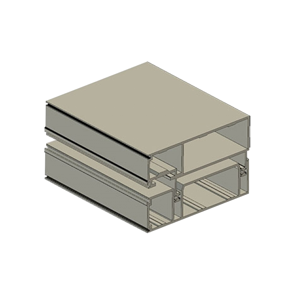 Vorhangfassaden-Aluminiumprofile
